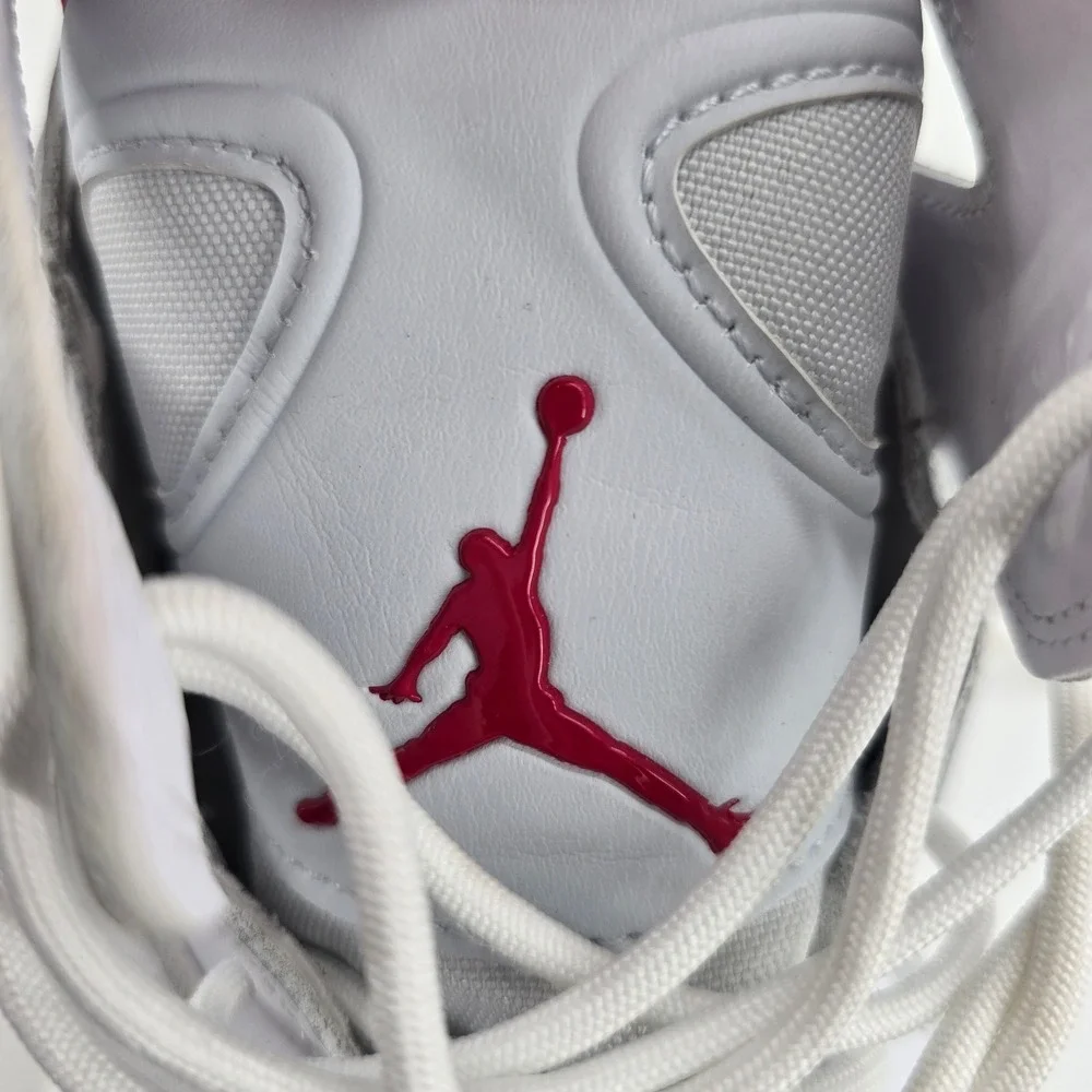Jordan Flight Club 91 Mens 12 Sneakers White Gym Red DC7329-102 Basketball Shoes